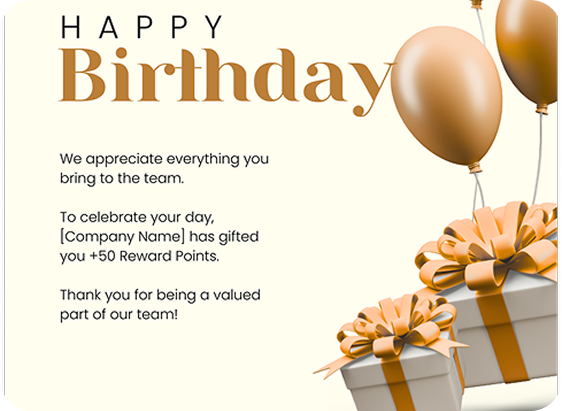 Happy Birthday card